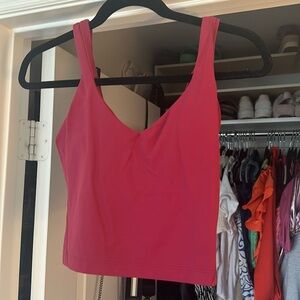 lululemon pomegranate align tank